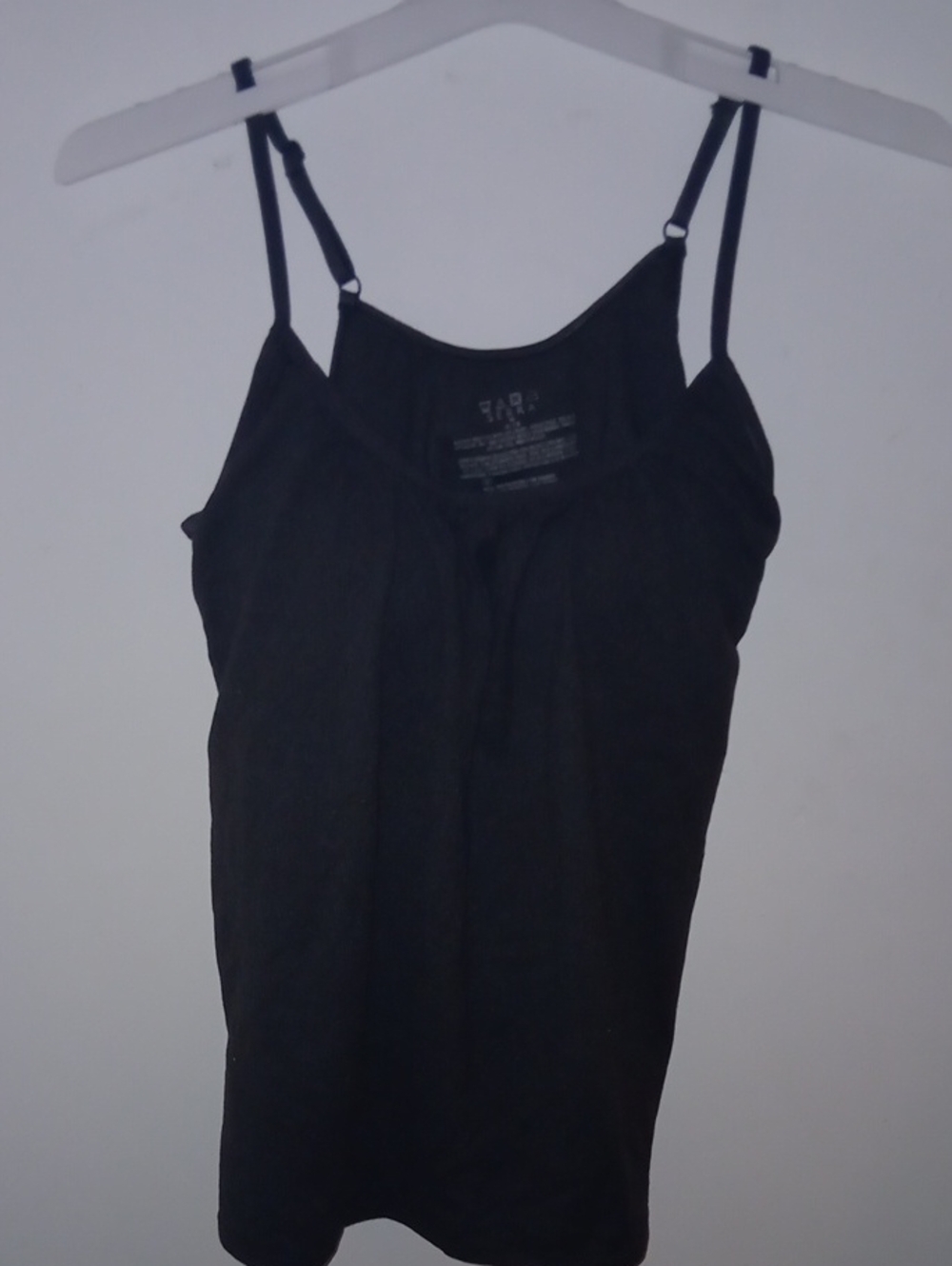 Serra Black Spaghetti Strap Camisole